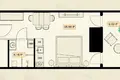 Appartement 2 chambres 39 m² Tbilissi, Géorgie