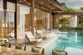 Complejo residencial New complex of villas with swimming pools and green areas close to bang Tao Beach, Phuket, Thailand