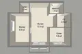 Квартира 2 комнаты 40 м² Минск, Беларусь