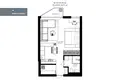 Appartement 1 chambre 39 m² Vilnius, Lituanie
