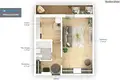 Wohnung 1 zimmer 30 m² Vilnius, Litauen