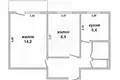 Квартира 2 комнаты 38 м² Мухавецкий сельский Совет, Беларусь