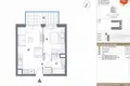 Apartamento 2 habitaciones 39 m² en Varsovia, Polonia