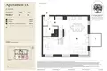 1 bedroom apartment 115 m² Warsaw, Poland