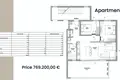 Квартира 2 спальни 103 м² Zaton, Хорватия