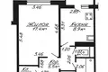 Квартира 1 комната 37 м² Минск, Беларусь