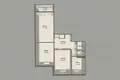 3 room apartment 63 m² Minsk, Belarus