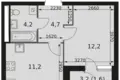 Mieszkanie 1 pokój 34 m² Moskwa, Rosja