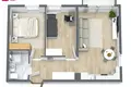Apartamento 3 habitaciones 52 m² Klaipeda, Lituania
