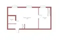 Wohnung 2 zimmer 52 m² in Krakau, Polen