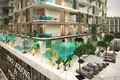 Kompleks mieszkalny New residence Peace Lagoons with swimming pools, a water park and a spa center, Al Wadi, Dubai, UAE