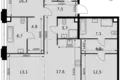 Wohnung 3 zimmer 97 m² Moskau, Russland
