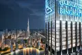 Complexe résidentiel Burj Binghatti Jacob Residences — luxury high-rise residence with a swimming pool and a spa center near a yacht club in Business Bay, Dubai