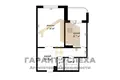 Apartamento 1 habitación 42 m² Muchaviecki sielski Saviet, Belarús