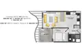 Квартира 2 комнаты 65 м² Akarca Koyu, Турция