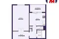 Wohnung 1 zimmer 43 m² Minsk, Belarus