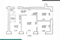 Appartement 3 chambres 52 m² Minsk, Bélarus