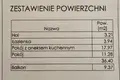 2 room apartment 36 m² Warsaw, Poland