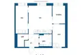 Квартира 3 комнаты 60 м² Helsinki sub region, Финляндия