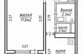 Wohnung 1 zimmer 33 m² Minsk, Belarus