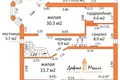 Dom wolnostojący 193 m² Moczuliszcze, Białoruś