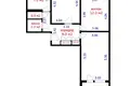 Appartement 3 chambres 65 m² Minsk, Bélarus