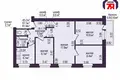 Apartamento 4 habitaciones 61 m² Slutsk, Belarús