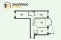 Квартира 3 комнаты 90 м² Мухавецкий сельский Совет, Беларусь
