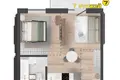 Wohnung 37 m² Kalodziscanski sielski Saviet, Belarus