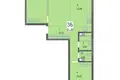 Mieszkanie 3 pokoi 81 m² Mińsk, Białoruś