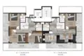 Mieszkanie 2 pokoi 55 m² Alanya, Turcja