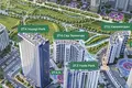 Квартира 2 комнаты 53 м² Минск, Беларусь
