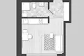 Apartamento 1 habitación 30 m² en Poznan, Polonia