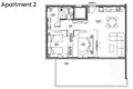 Mieszkanie 2 pokoi 95 m² Zaton, Chorwacja