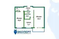 2 room apartment 44 m² Vitsebsk, Belarus