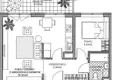 Квартира 2 комнаты  Smolice, Польша