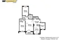 3 room apartment 87 m² Lahojsk, Belarus