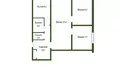Apartamento 3 habitaciones 49 m² Lida, Belarús