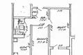 Mieszkanie 47 m² Mińsk, Białoruś