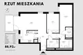 Wohnung 3 zimmer 89 m² Posen, Polen