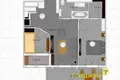 Квартира 3 комнаты 51 м² Минск, Беларусь