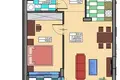 Apartamento 2 habitaciones  Smolice, Polonia