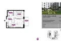 Mieszkanie 2 pokoi 36 m² Łódź, Polska