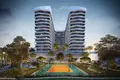 Complejo residencial Residential complex with swimming pool, gym and cinema, in the green residential area Damac Hills 2, Dubai, UAE