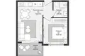 Wohnung 1 zimmer 43 m² Gazipasa, Türkei