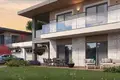 Wohnkomplex New complex of villas with swimming pools and around-the-clock security close to a highway, Istanbul, Turkey