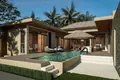 Complexe résidentiel Complex of villas with swimming pools at 600 meters from the beach, Samui, Thailand