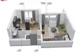 Mieszkanie 2 pokoi 39 m² Połąga, Litwa