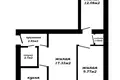 Квартира 3 комнаты 52 м² Несвиж, Беларусь