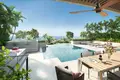 Kompleks mieszkalny New complex of villas with swimming pools and gardens on the first sea line, Phuket, Thailand